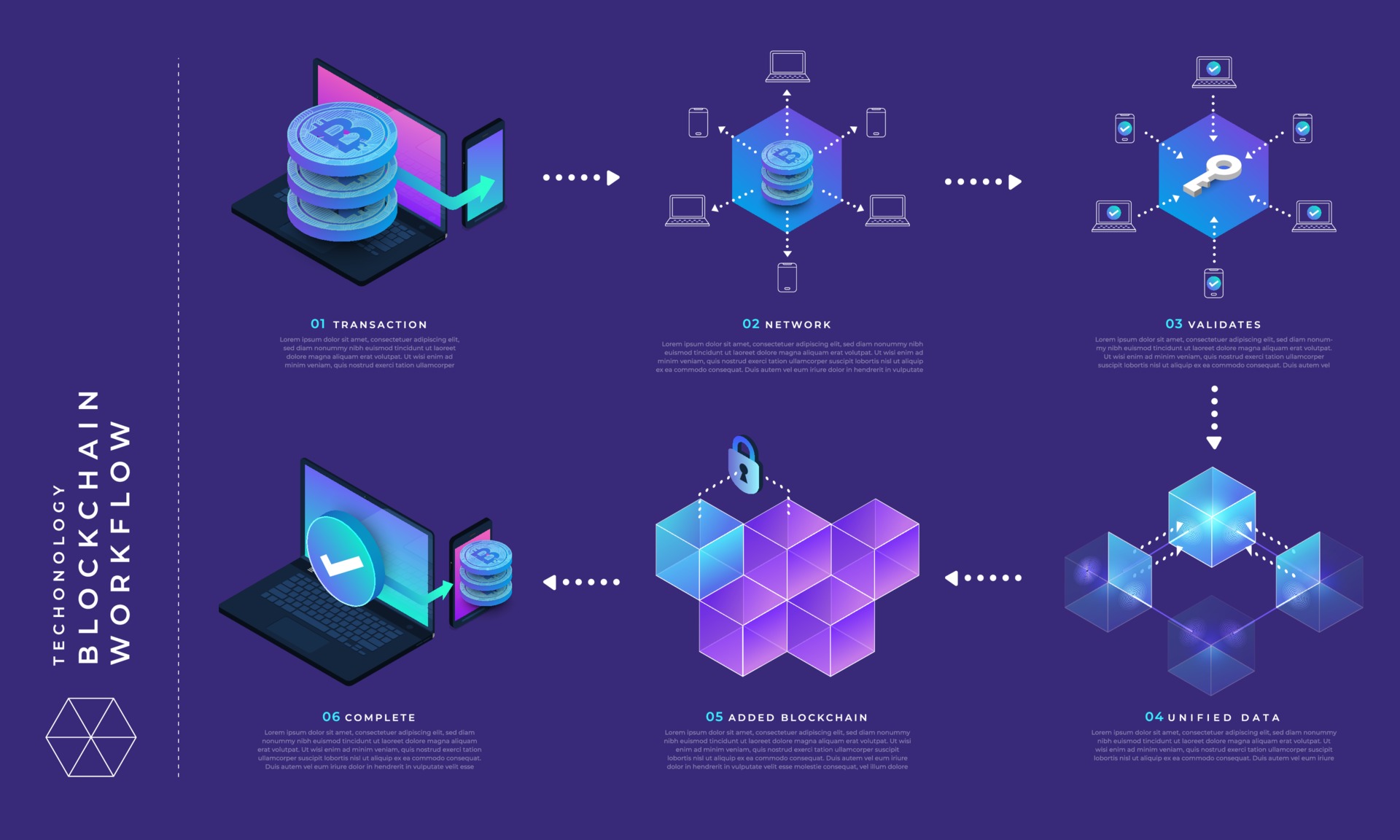 Blockchain Illustration